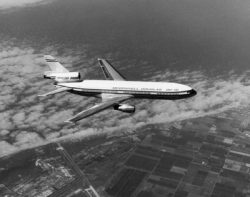 Airplane flying in the sky Poster Print - Item # VARSAL25526648