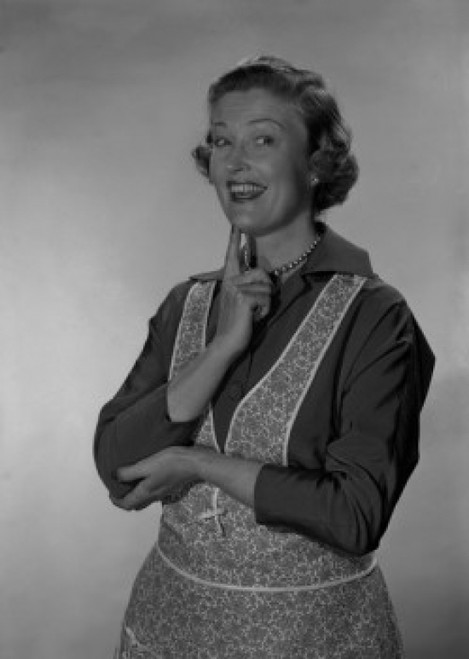 Portrait of smiling mid adult woman Poster Print - Item # VARSAL25549035