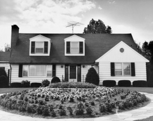 Facade of a house Poster Print - Item # VARSAL25532091