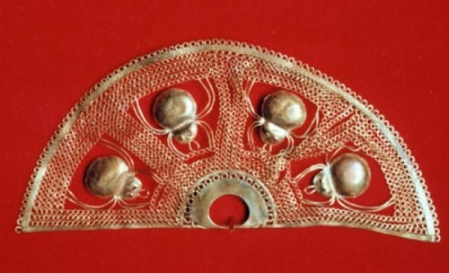 Moche Nose Ornament  Peru  Pre-Columbian Poster Print - Item # VARSAL2622175