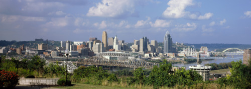 Skyscrapers in a city, Cincinnati, Ohio, USA Poster Print - Item # VARPPI152956