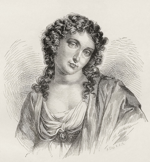 Emma, Lady Hamilton, Born Amy Lyon, 1765 ? PosterPrint