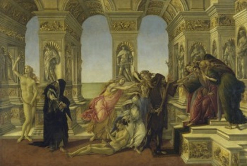 Calumny   Sandro Botticelli  Galleria degli Uffizi  Florence Poster Print - Item # VARSAL263690
