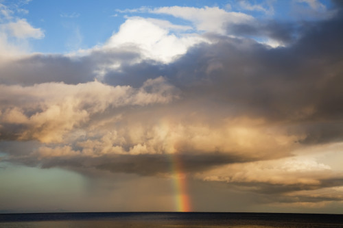 Rainbow Over The Horizon; Roches Point, County Cork, Ireland PosterPrint - Item # VARDPI1919700