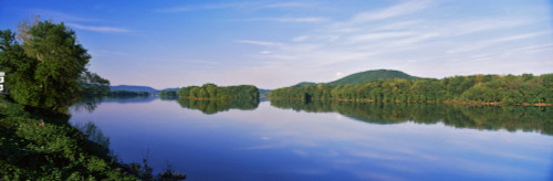 View of the Susquehanna River, Harrisburg, Pennsylvania, USA Poster Print - Item # VARPPI156124