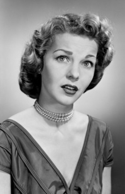 Portrait of sad beautiful young woman Poster Print - Item # VARSAL255417919