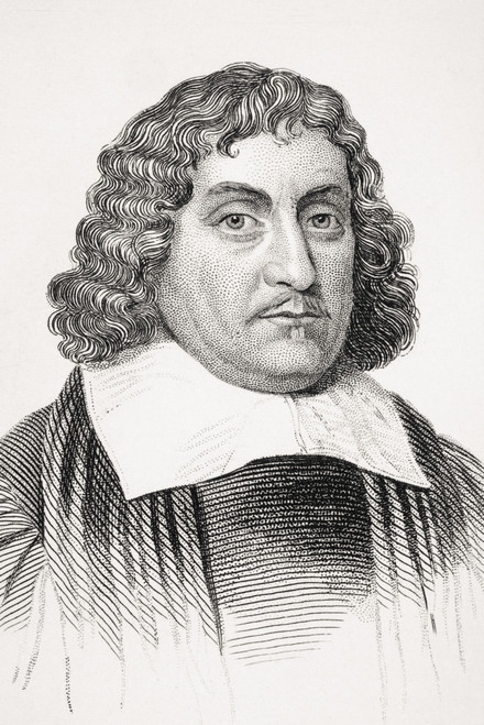 Thomas Fuller 1608 _1661 English Churchman And Historian From Old England's Worthies By Lord Brougham And Others Published London Circa 1880's PosterPrint - Item # VARDPI1855371