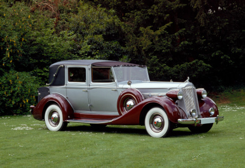 1937 Packard Super Eight 5.2 litre town car. Country of origin USA Poster Print - Item # VARPPI170472