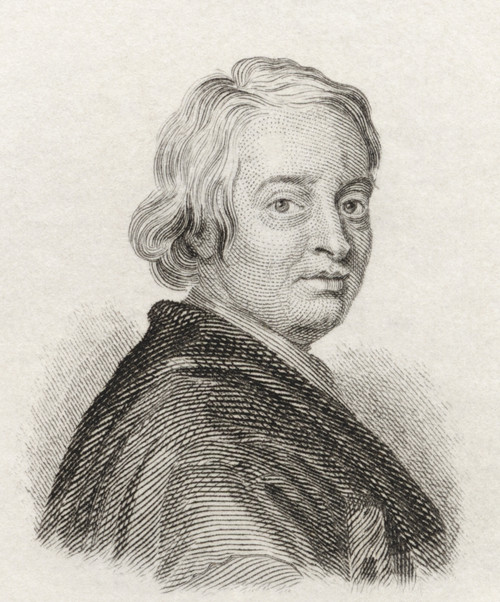 John Dryden, 1631 To 1700. English Poet, Literary Critic, Translator, And Playwright. From Crabb's Historical Dictionary Published 1825. PosterPrint - Item # VARDPI1905786