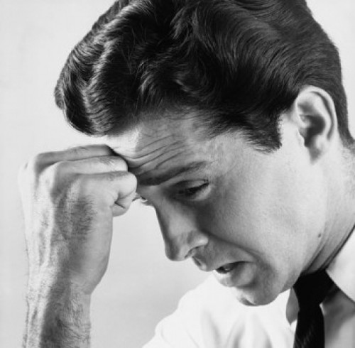 Close-up of a worried businessman Poster Print - Item # VARSAL25511880B