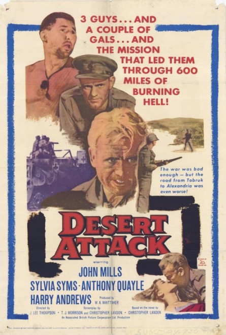 Desert Attack Movie Poster Print (27 x 40) - Item # MOVEH9083