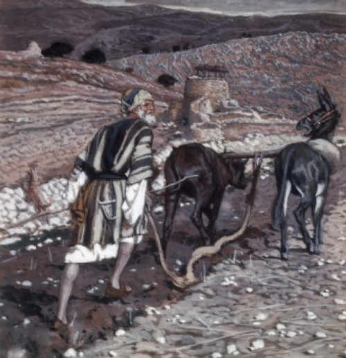 The Man at the Plough  James Tissot Poster Print - Item # VARSAL99974