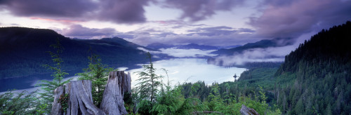 Fv5459, Ron Watts; Canada, British Columbia, Vancouver Island, Nitinat Lake, Dusk PosterPrint - Item # VARDPI2005630