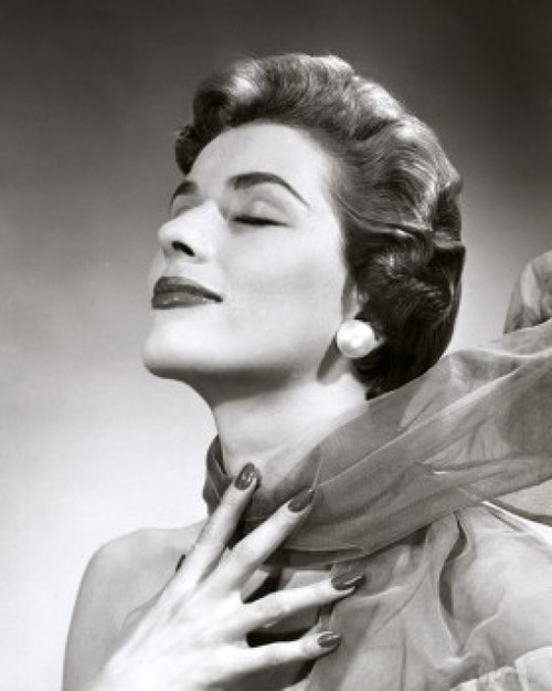 Close-up of a young woman with her eyes closed Poster Print - Item # VARSAL25510128