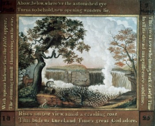 The  Falls of Niagara  Edward Hicks Poster Print - Item # VARSAL2621884