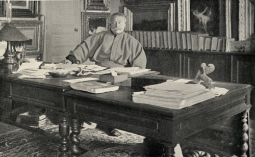 Dumas Fils In His Study. Alexandre Dumas The Younger,1824-1895. French Author, Son Of Dumas (P?re).From The Book The International Library Of Famous Literature.Published In London 1900. Volume Xviii. PosterPrint - Item # VARDPI1858977