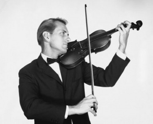 Close-up of a violinist playing Poster Print - Item # VARSAL25525156