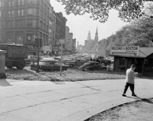 USA  Massachusetts  Boston  Street scene Poster Print - Item # VARSAL255423673