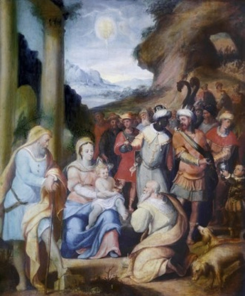 Adoration of the Magi  Lorenzo Sabatini Poster Print - Item # VARSAL900104338