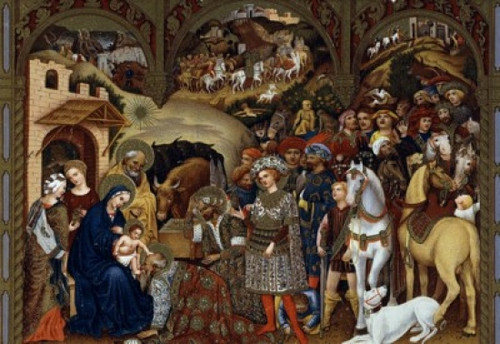 Adoration of the Kings   After an original work by Francesco di Gentile da Fabriano   Color lithograph Poster Print - Item # VARSAL9801156