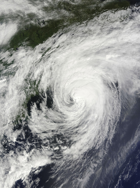August 23, 2009 - Hurricane Bill over Nova Scotia Poster Print - Item # VARPSTSTK202826S