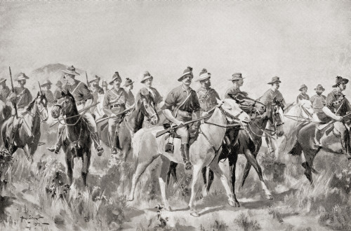 Australian Bushmen On The March During The Second Boer War. From South Africa And The Transvaal War, By Louis Creswicke, Published 1900. PosterPrint - Item # VARDPI1872844