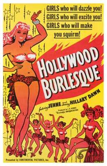 Hollywood Burlesque Movie Poster (11 x 17) - Item # MOV197263