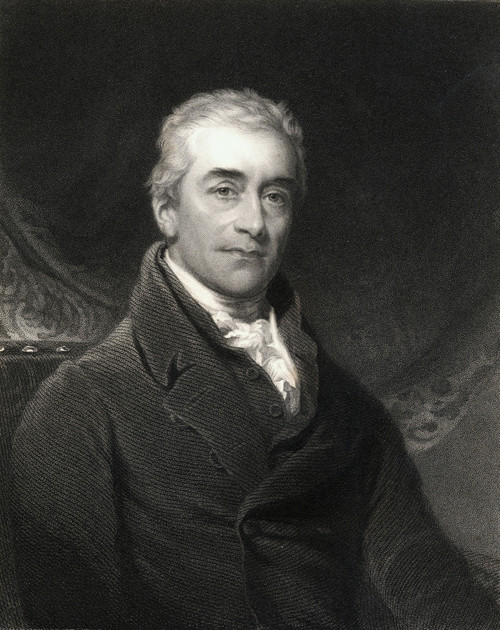 Sir Samuel Romilly 1757-1818. English Legal Reformer From The Book _Gallery Of Portraits? Published London 1833. PosterPrint - Item # VARDPI1858846
