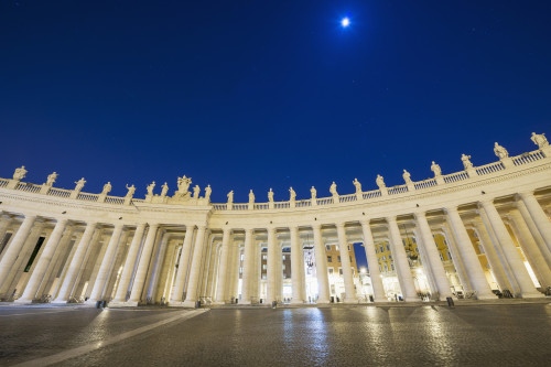 St. Peter's Square, Vatican City; Rome, Lazio, Italy PosterPrint - Item # VARDPI2431356