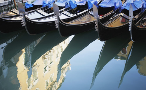 Gondola On Canal, Venice, Italy. PosterPrint - Item # VARDPI2091539
