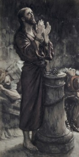Friday Morning: Jesus in Prison  James Tissot Poster Print - Item # VARSAL9999253