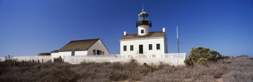Low angle view of a lighthouse, Point Loma Lighthouse, Point Loma, San Diego, California, USA Poster Print - Item # VARPPI158395