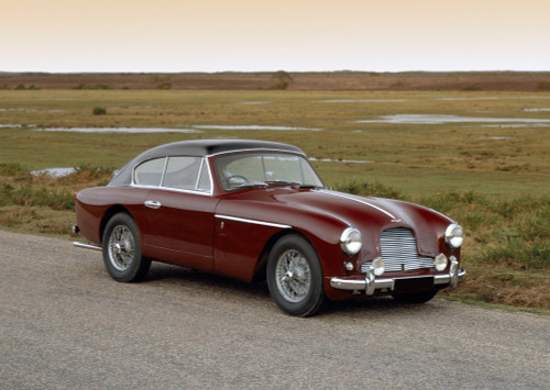 1956 Aston Martin DB 2/4 Mk II, 3.0 litre fixed head coupe. Country of origin United Kingdom. Poster Print - Item # VARPPI170312