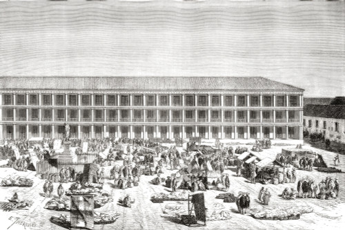 La Casa de los Portales, Plaza de Simon Bolivar, formerly Plaza de la Constituci PosterPrint - Item # VARDPI2430379