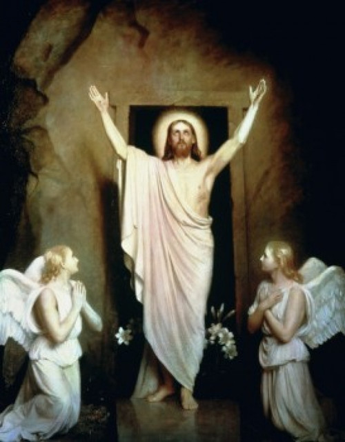 Poster 'Jesus Christus' Von Heinrich Hofmann – 30 X 45 Cm, Leinwanddruck, Für Wohnzimmer & Büro
