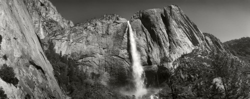 Water falling from rocks in a forest, Bridalveil Fall, Yosemite Valley, Yosemite National Park, California, USA Poster Print - Item # VARPPI169925