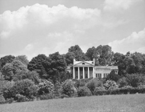 Facade of a house  Home of James Monroe  Leesburg  Virginia  USA Poster Print - Item # VARSAL25544895