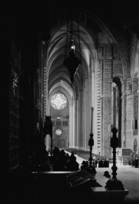 USA  New York State  New York City  interior of Cathedral of Saint John Divine Poster Print - Item # VARSAL255422605
