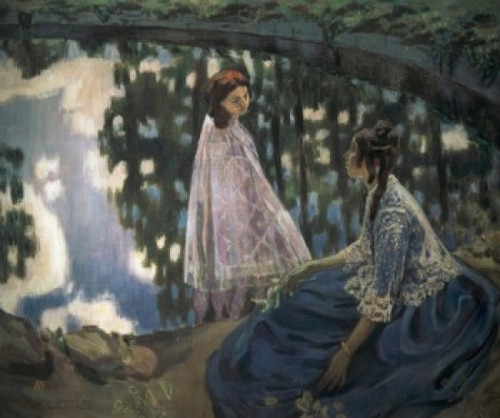 The Pond  1902  Viktor Borisov-Musatov  Tretyakov Gallery  Moscow  Poster Print - Item # VARSAL261298