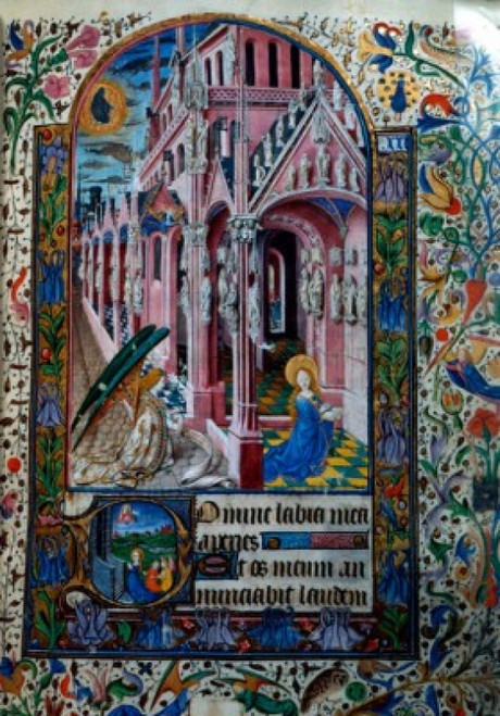 Annunciation Manuscripts  France  Paris  Bibliotheque Nationale Poster Print - Item # VARSAL11582442