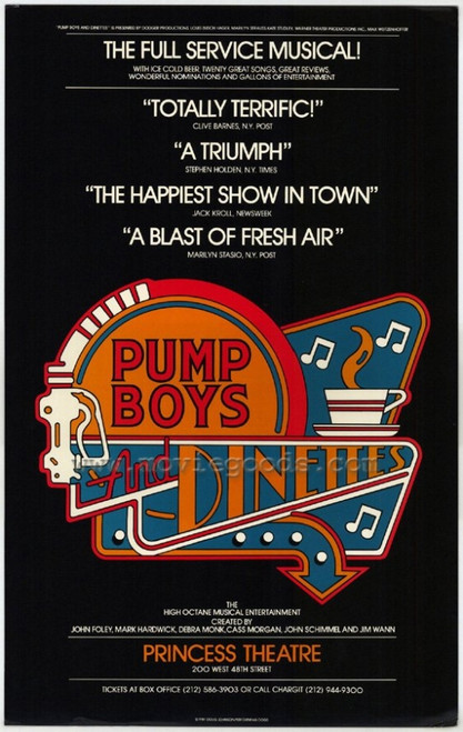 Pump Boys and Dinettes (Broadway) Movie Poster Print (27 x 40) - Item # MOVEH5723