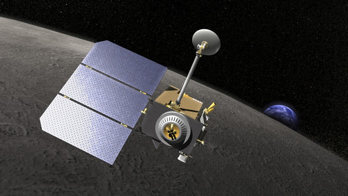 Artist's concept of the Lunar Reconnaissance Orbiter Poster Print - Item # VARPSTSTK202472S
