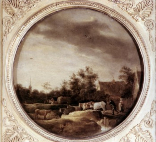 Landscape with a Herd by David Teniers the Younger  1644  1610-1690 Poster Print - Item # VARSAL90064975