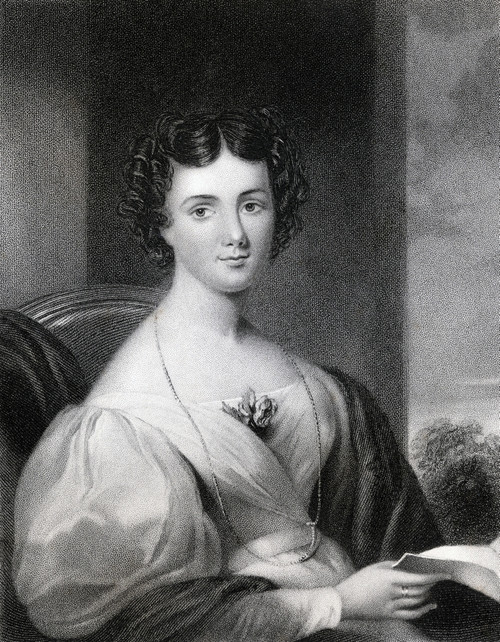 Maria Jane Jewsbury Mrs Fletcher 1800-1833 English Authoress Engraved By J Cochran After G Freeman From The Book The National Portrait Gallery Volume Iii Published C1820 PosterPrint - Item # VARDPI1862289