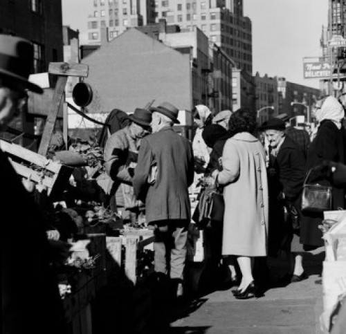 USA  New York State  New York City  Bleeker Street market Poster Print - Item # VARSAL255424205