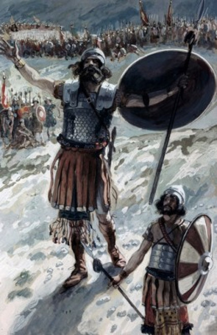 Defiance of Goliath  James Tissot  Jewish Museum  New York  USA Poster Print - Item # VARSAL999229
