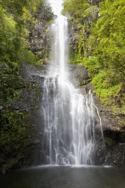 Hawaii, Maui, Hana, Close up of Wailua Falls. PosterPrint - Item # VARDPI2116181