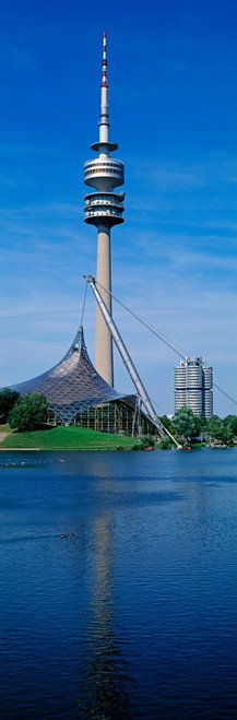 Olympic Tower in the Olympic Park, Munich, Bavaria, Germany Poster Print - Item # VARPPI167399