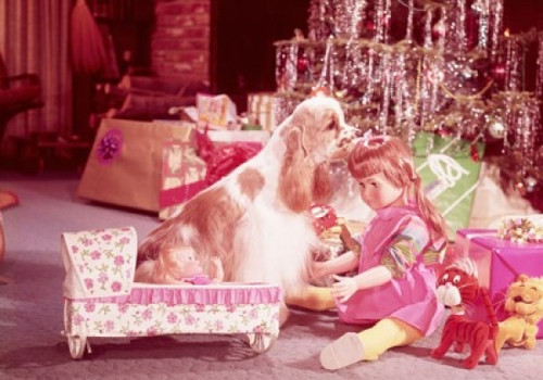 Close-up of Christmas presents near a Christmas tree Poster Print - Item # VARSAL3807486267