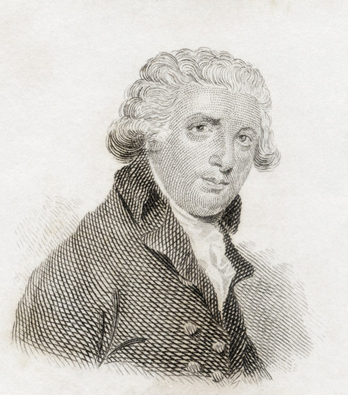 Richard Brinsley Sheridan, 1751 To 1816. Anglo Irish Dramatist And Politician. From Crabb's Historical Dictionary Published 1825. PosterPrint - Item # VARDPI1905984